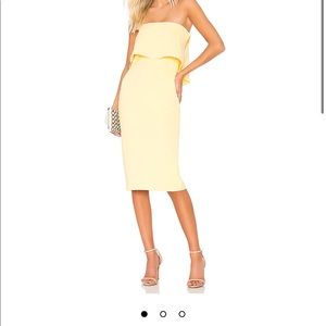 Likely Off the shoulder yellow dress